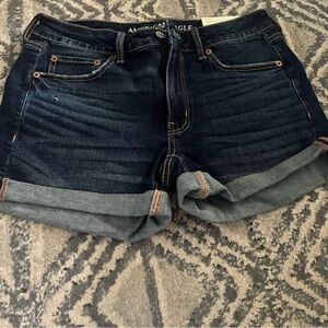 American Eagle Outfitters Dark Blue Jean Shorts